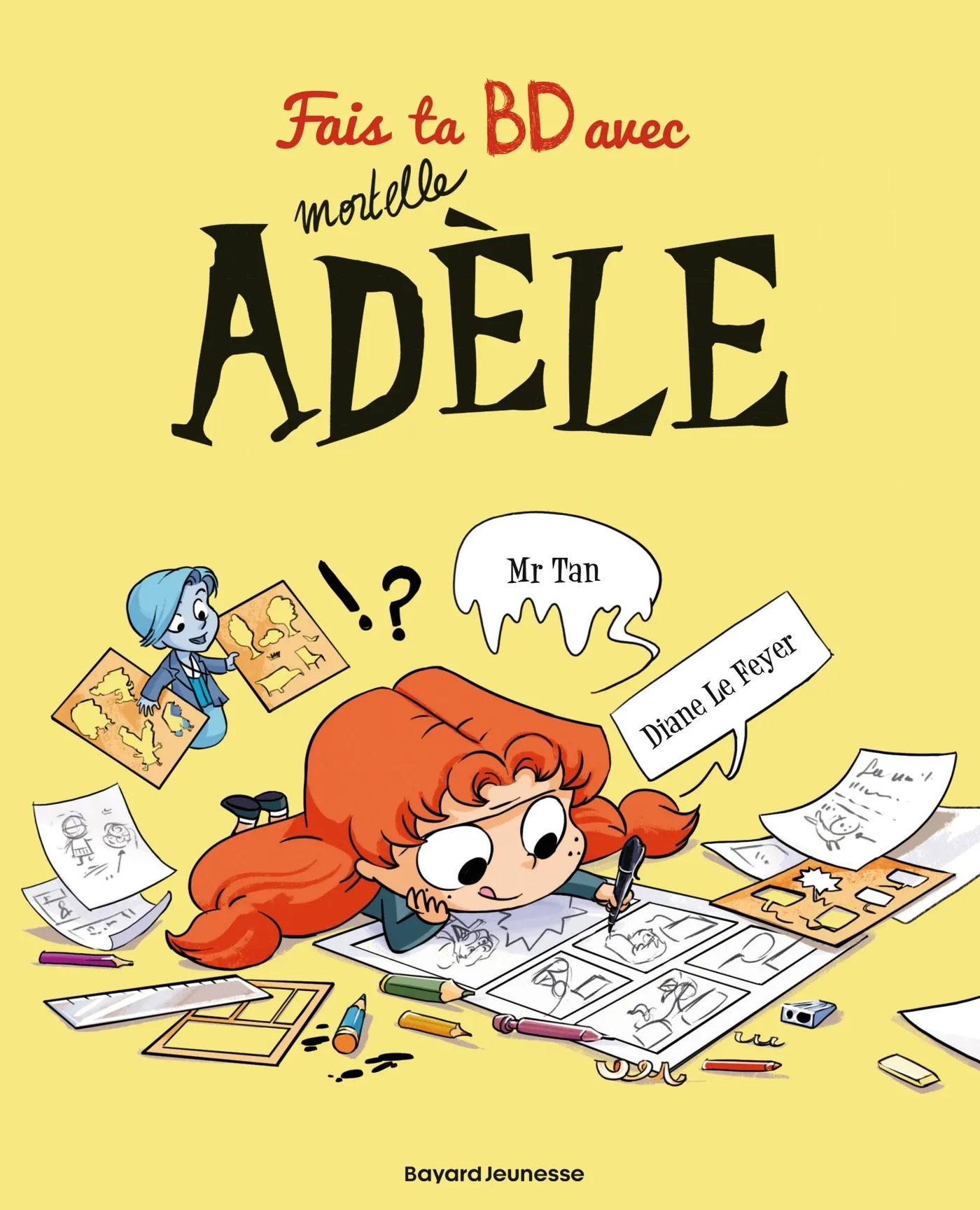 Couverture — Fais ta BD avec Mortelle Adèle
