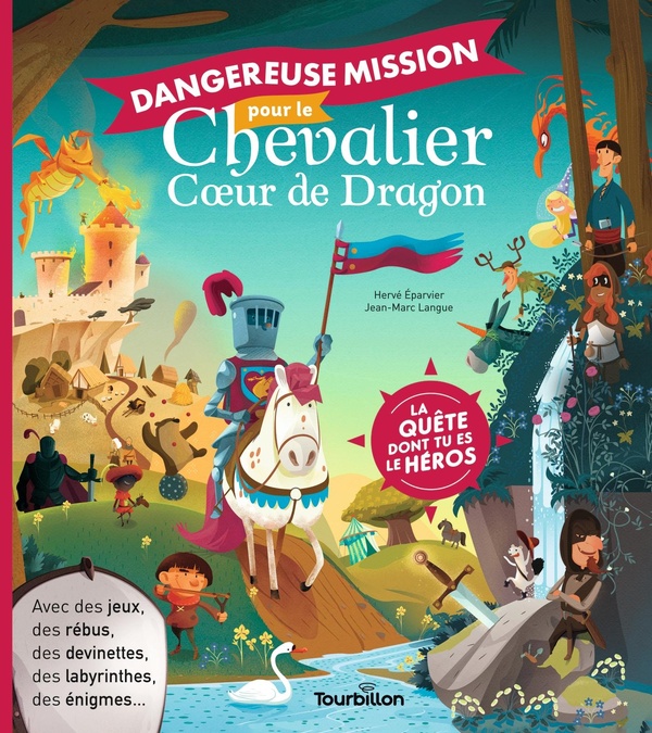 Couverture — Dangereuse mission pour le chevalier Coeur de Dragon
