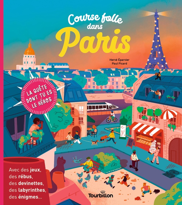Couverture — Course folle dans Paris