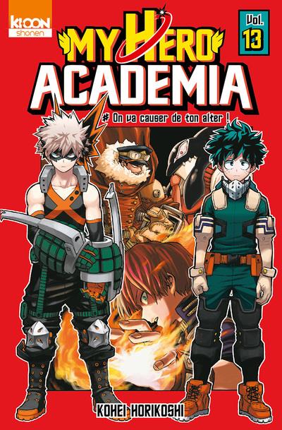 Couverture — My hero Academia t.13 : on va causer de ton alter !