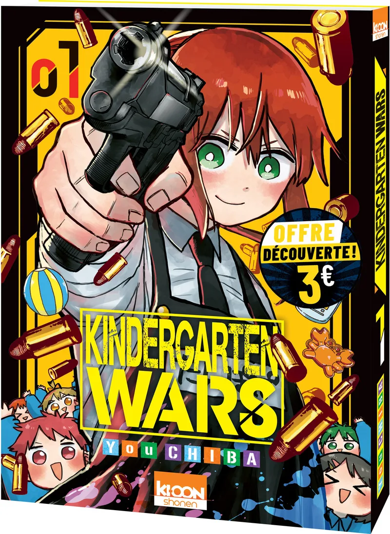 Couverture — Kindergarten Wars T01 à 3 euros