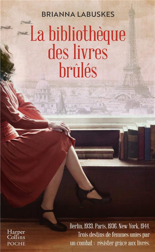Couverture — La bibliothèque des livres brûlés