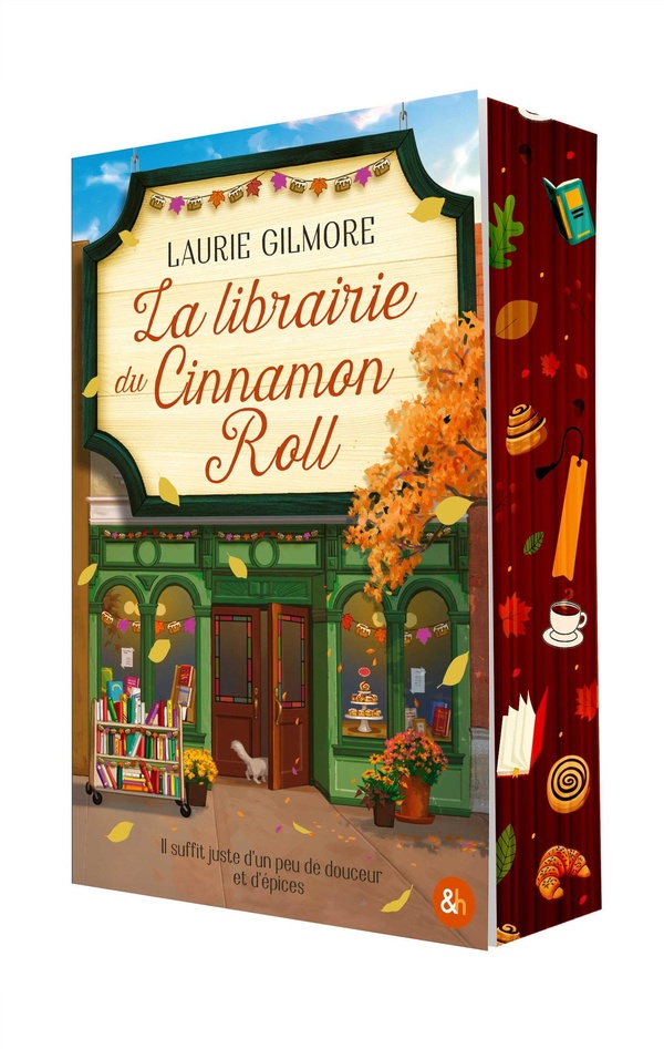 Couverture — La librairie du Cinnamon Roll (Édition jaspée)