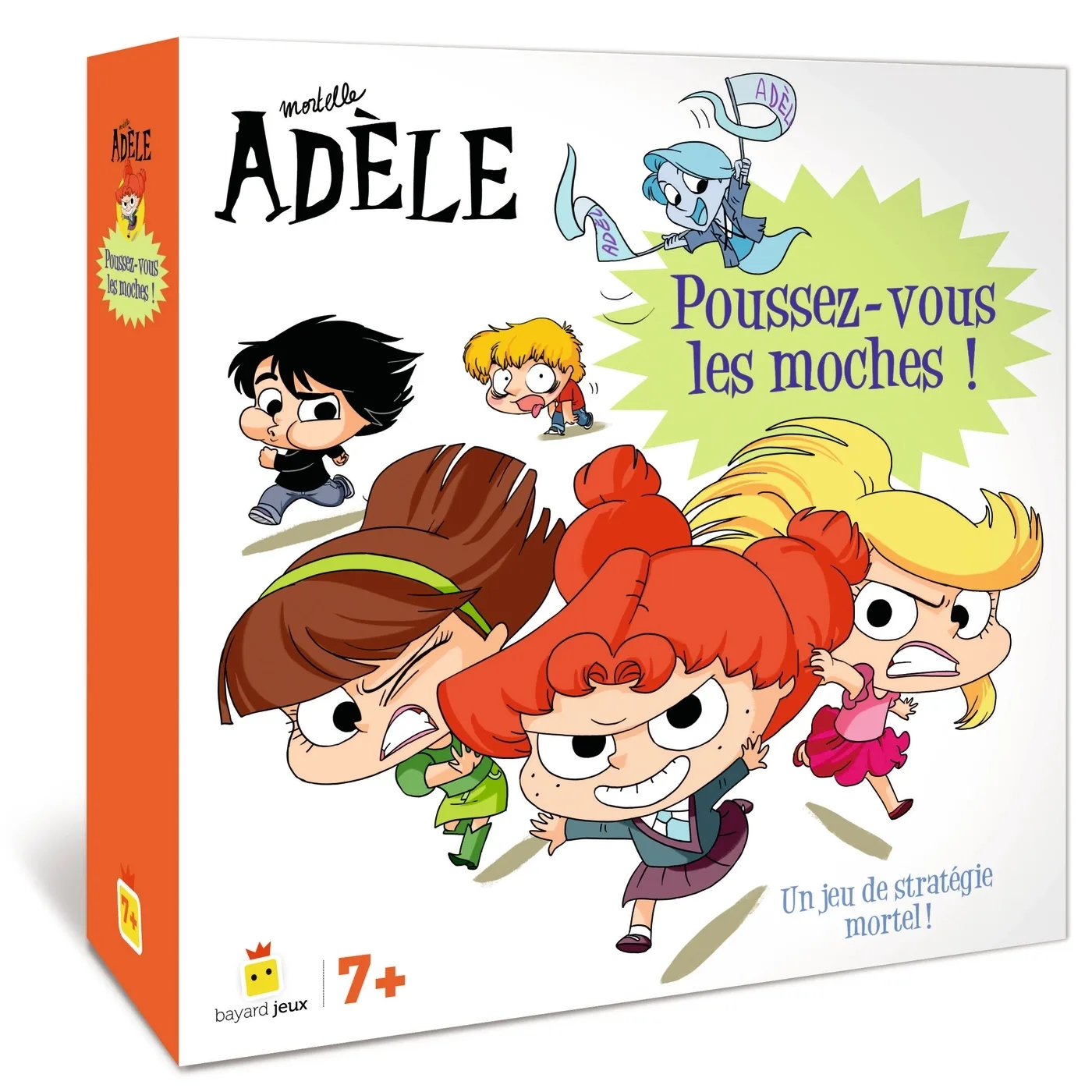 Couverture — Jeu Mortelle Adèle - Poussez-vous les moches !