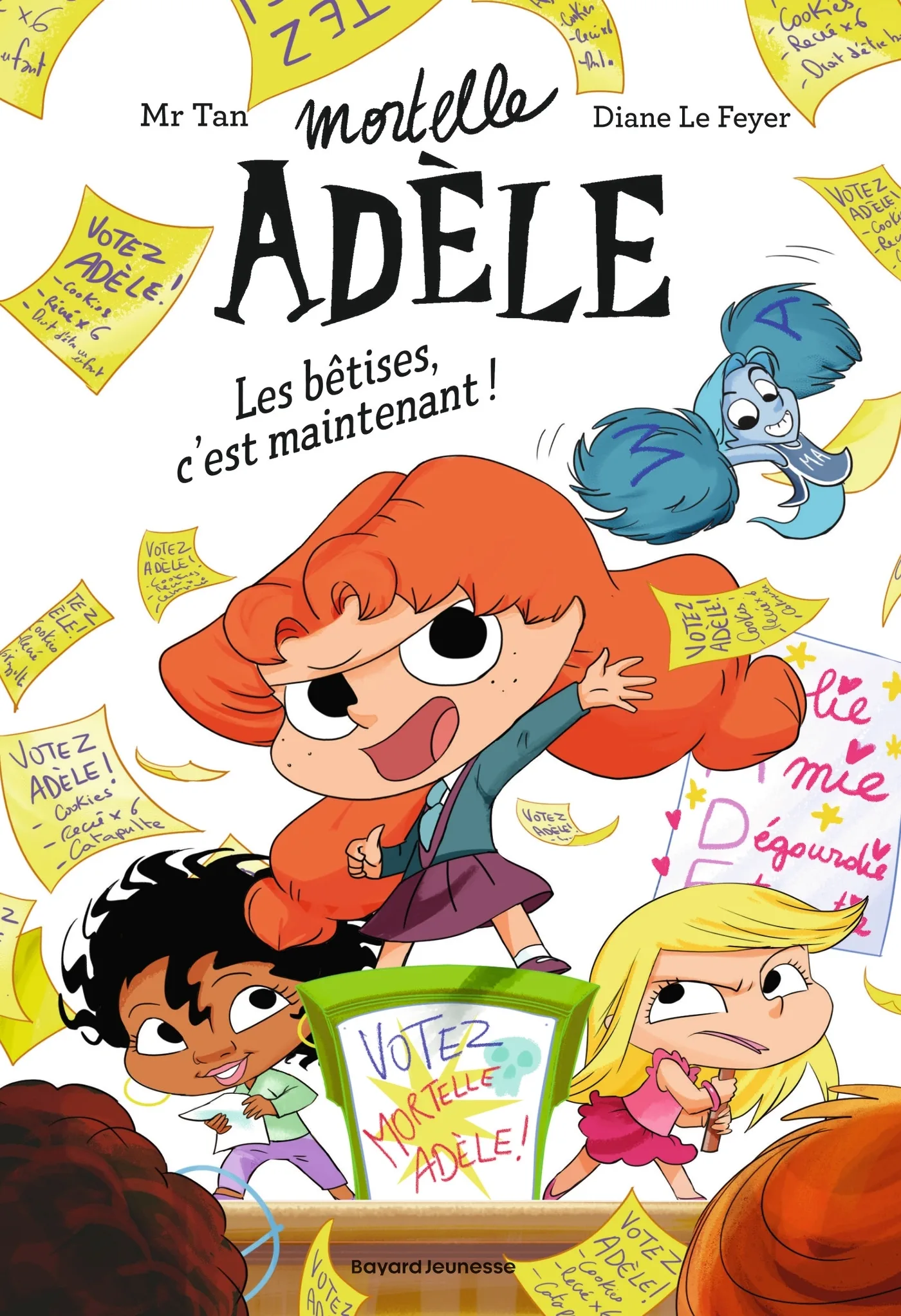 Couverture — Roman Mortelle Adèle, Tome 02