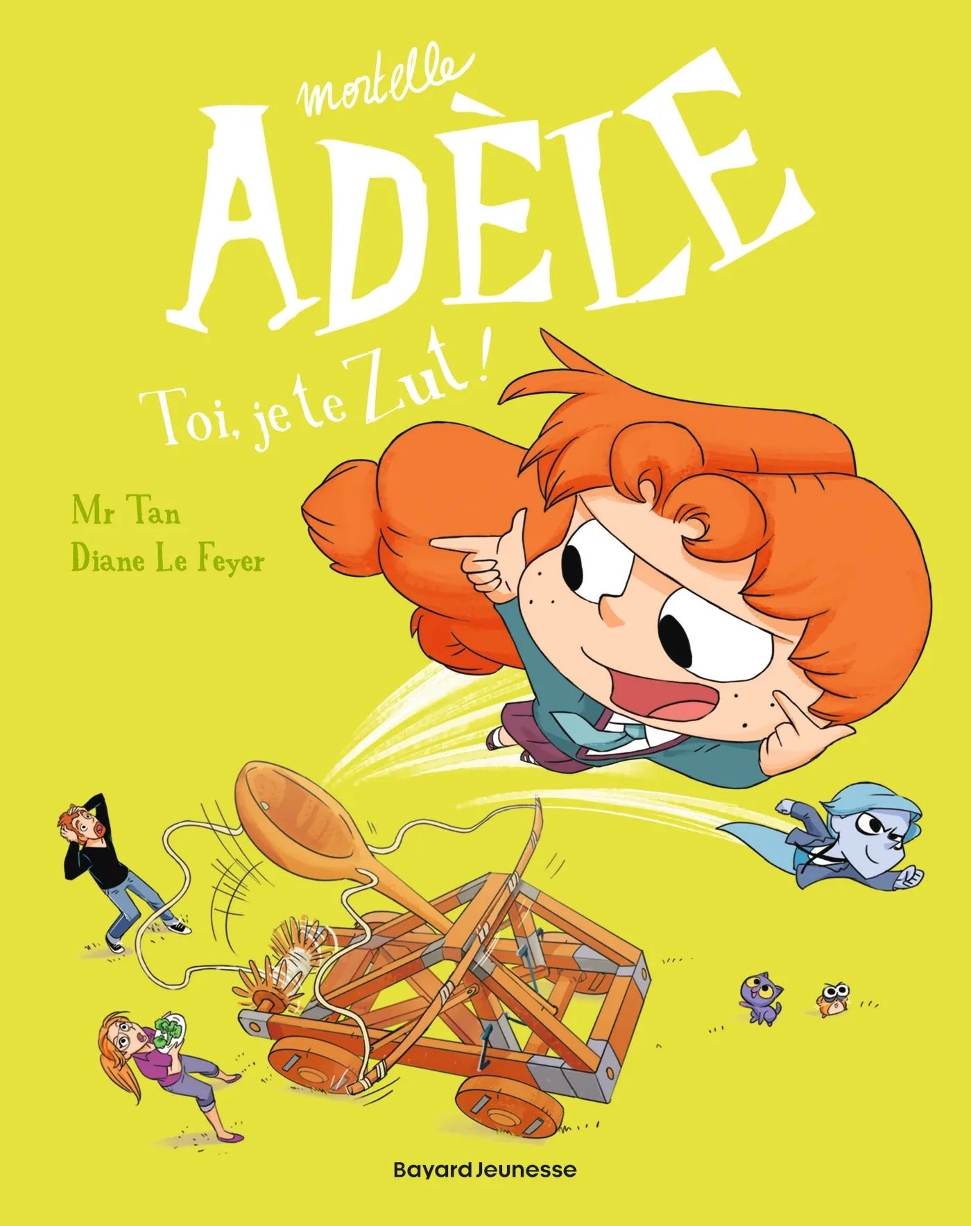 Couverture — BD Mortelle Adèle, Tome 18