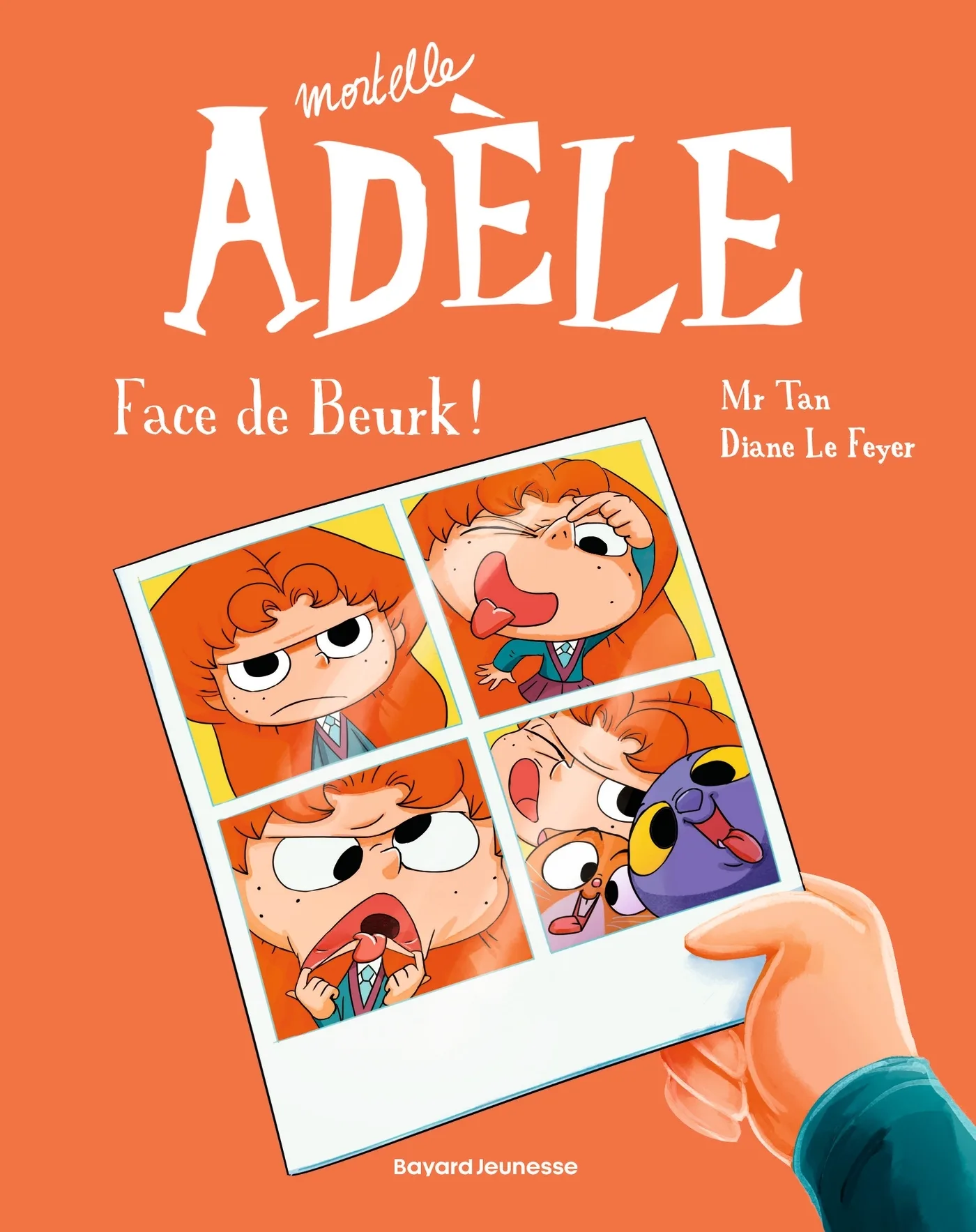 Couverture — BD Mortelle Adèle, Tome 19
