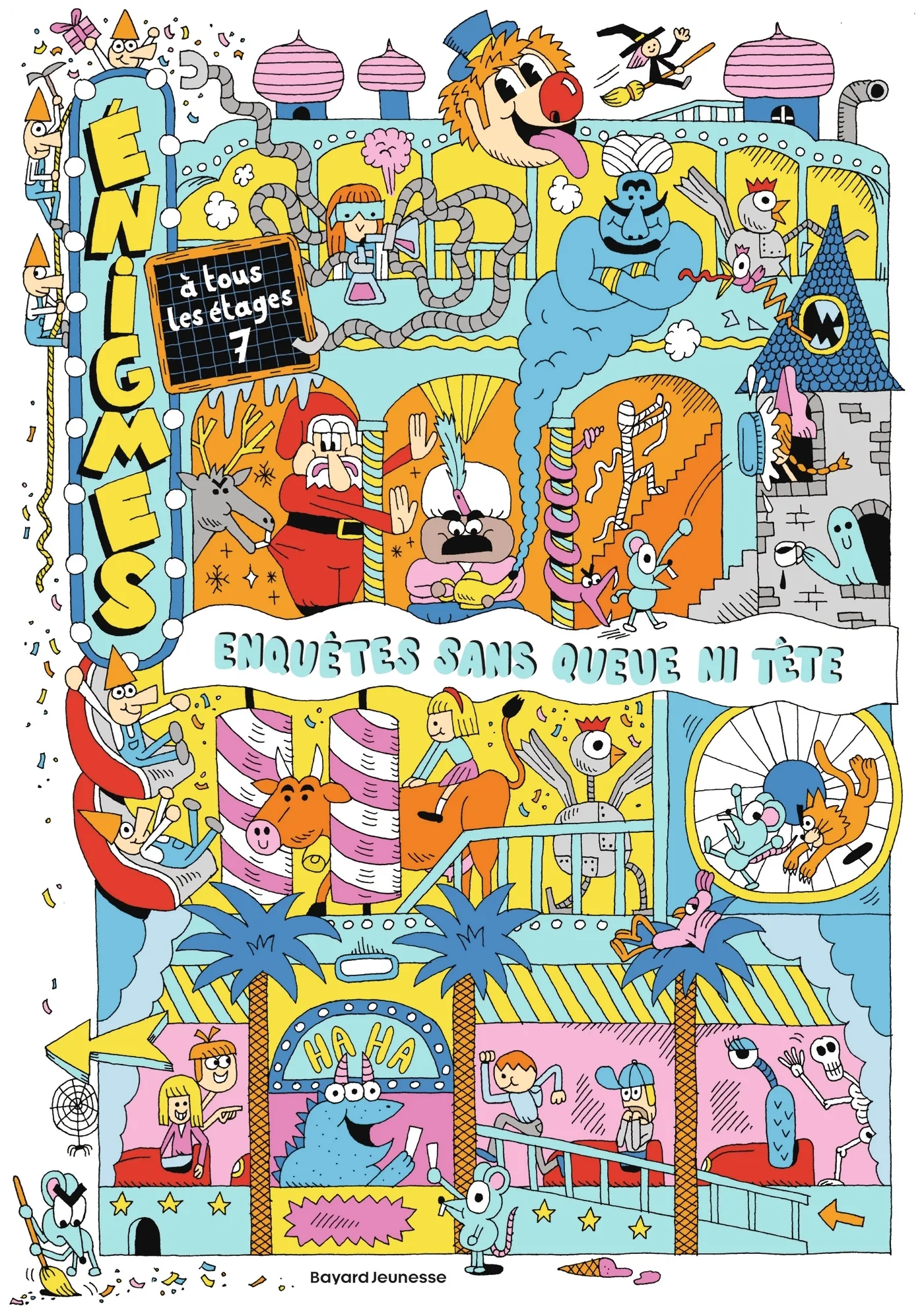 Couverture — Énigmes à tous les étages, Tome 07