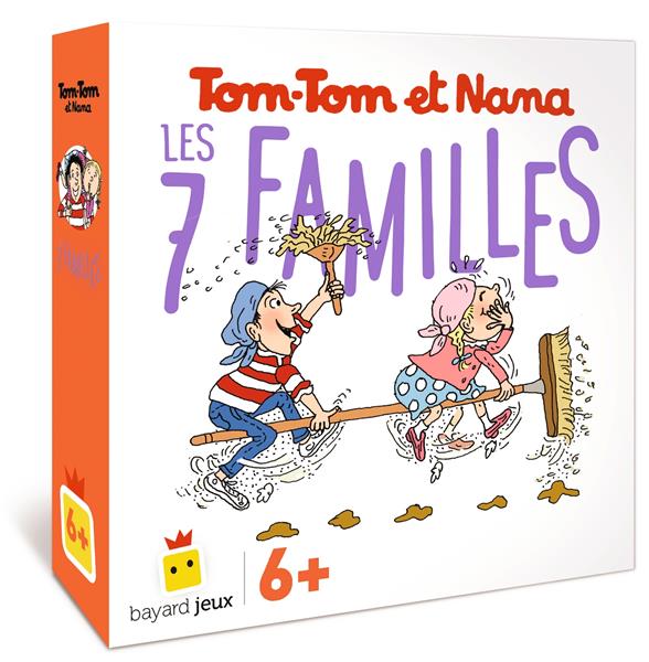 Couverture — Tom-Tom et Nana : les 7 familles