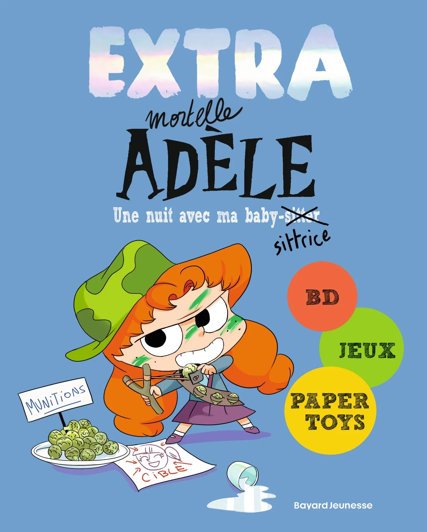 Couverture — EXTRA Mortelle Adèle T1 - Une nuit chez ma babysittrice