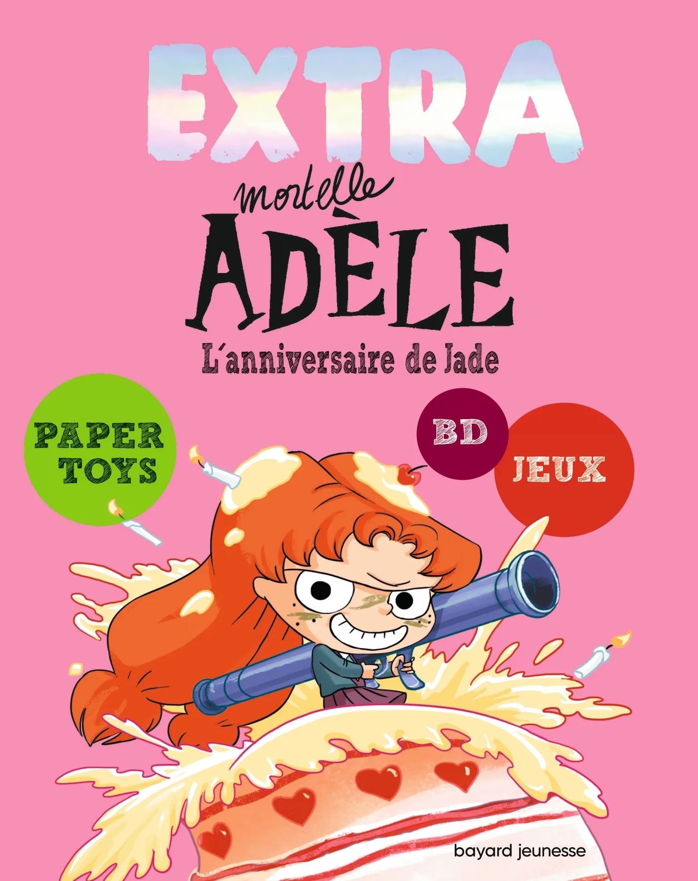 Couverture — EXTRA Mortelle Adèle T2 - L'anniversaire de Jade