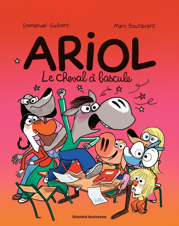 Couverture — Ariol Tome 20 : Le cheval à bascule