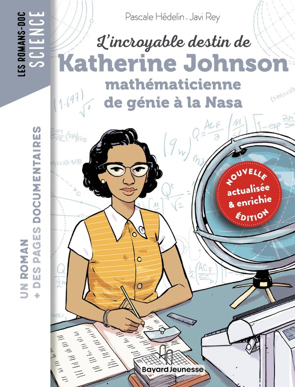 Couverture — L'incroyable destin de Katherine Johnson, mathématicienne de génie à la Nasa