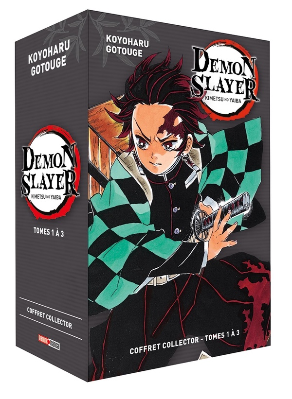 Demon slayer : coffret Tomes 1 à 3