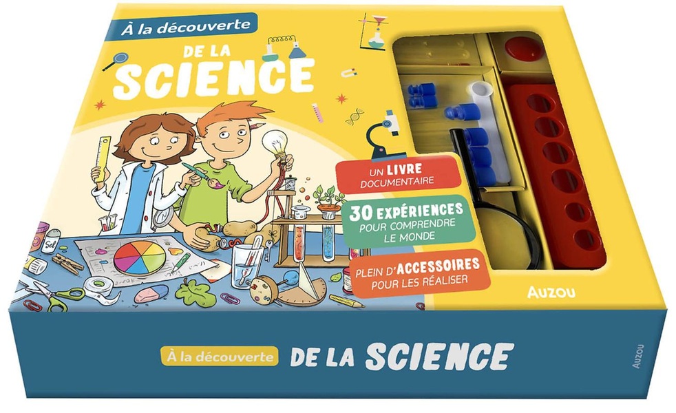Couverture — à la découverte de la science