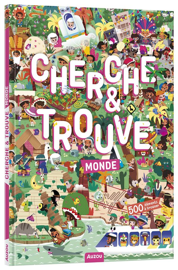 Couverture — Cherche et trouve : Monde