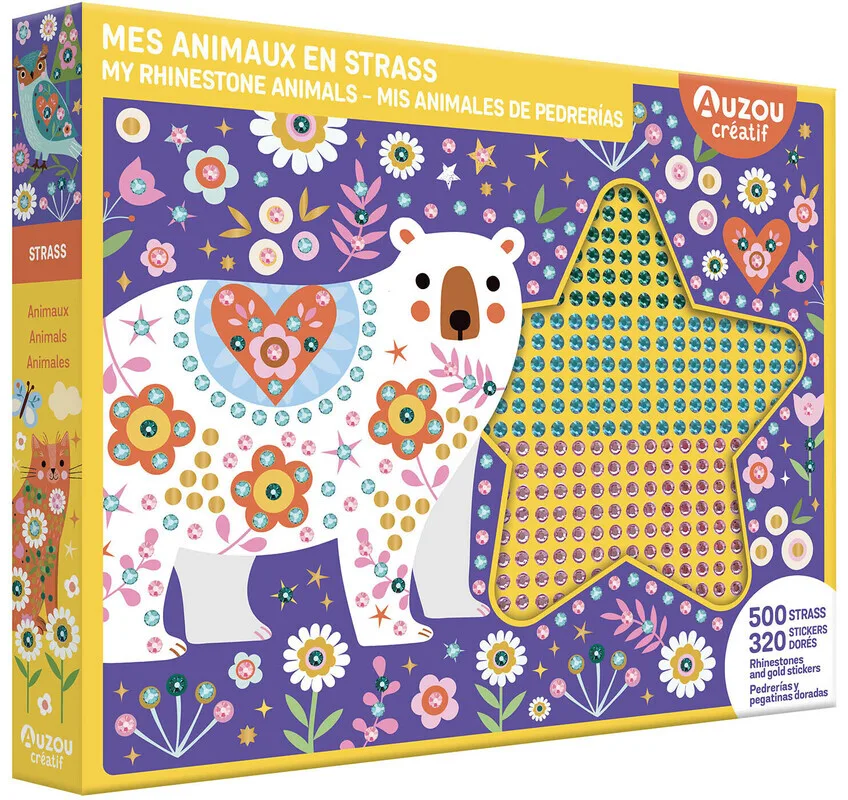 Couverture — Mes animaux en strass