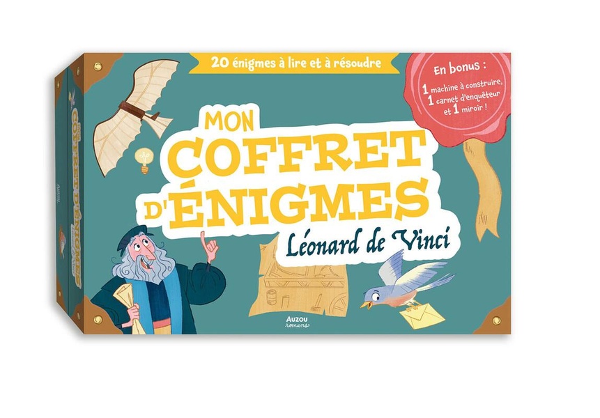 Mon coffret d'énigmes Léonard de Vinci