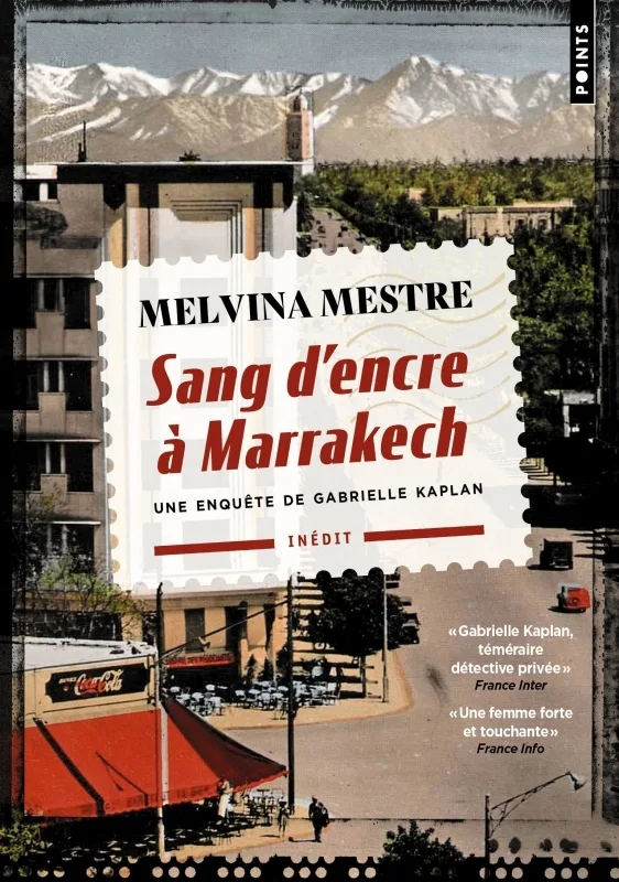 Couverture — Sang d'encre à Marrakech