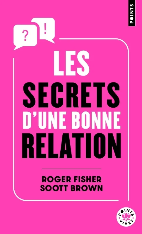 Couverture — Les Secrets d'une bonne relation