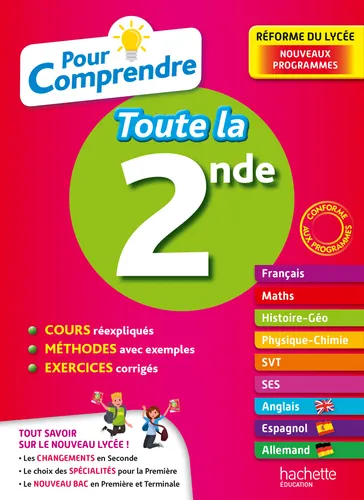 Pour comprendre toutes les matières : 2de