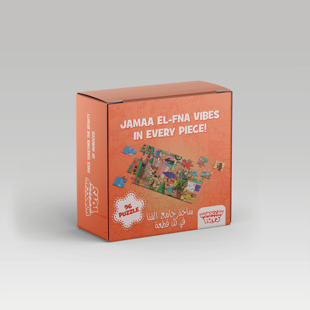 PUZZLE JAMAA EL-FNA VIBES IN EVERY PIECE 96 PUZZLE