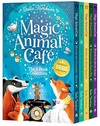 Couverture — Magic Animal Cafe 5 Book Collection - Perfect for Animal Lovers for Ages 7-9