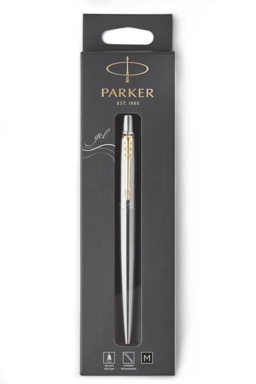PARKER Stylo gel Jotter Encre Noir acier inoxydable a 202067