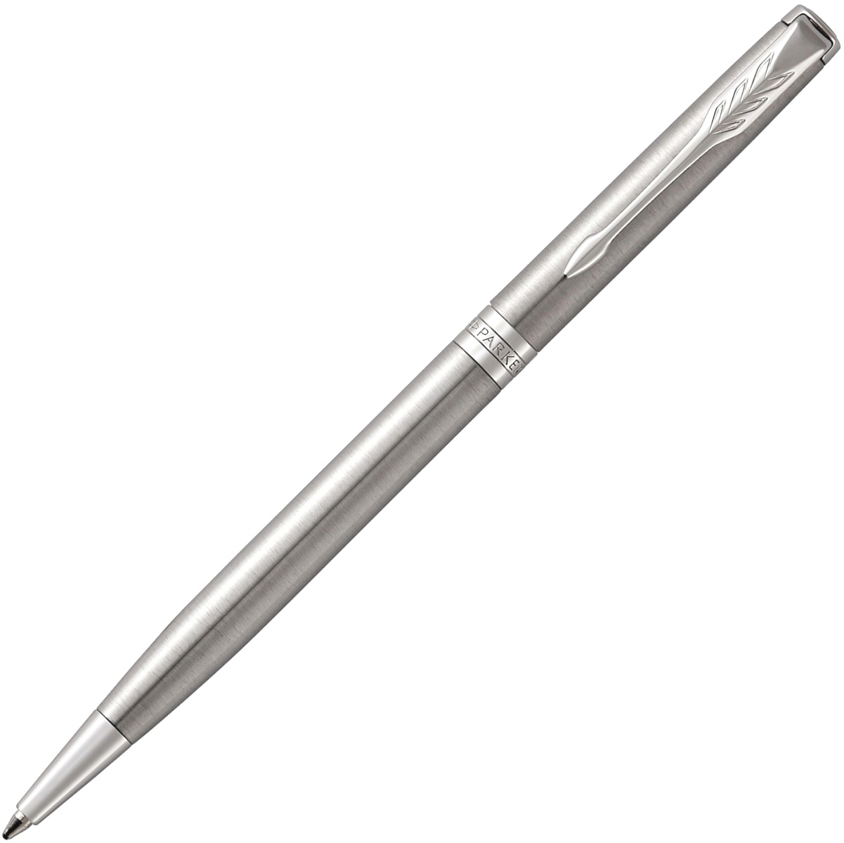 PARKER Stylo à Bille Sonnet fin acier inoxydable Réf 931513