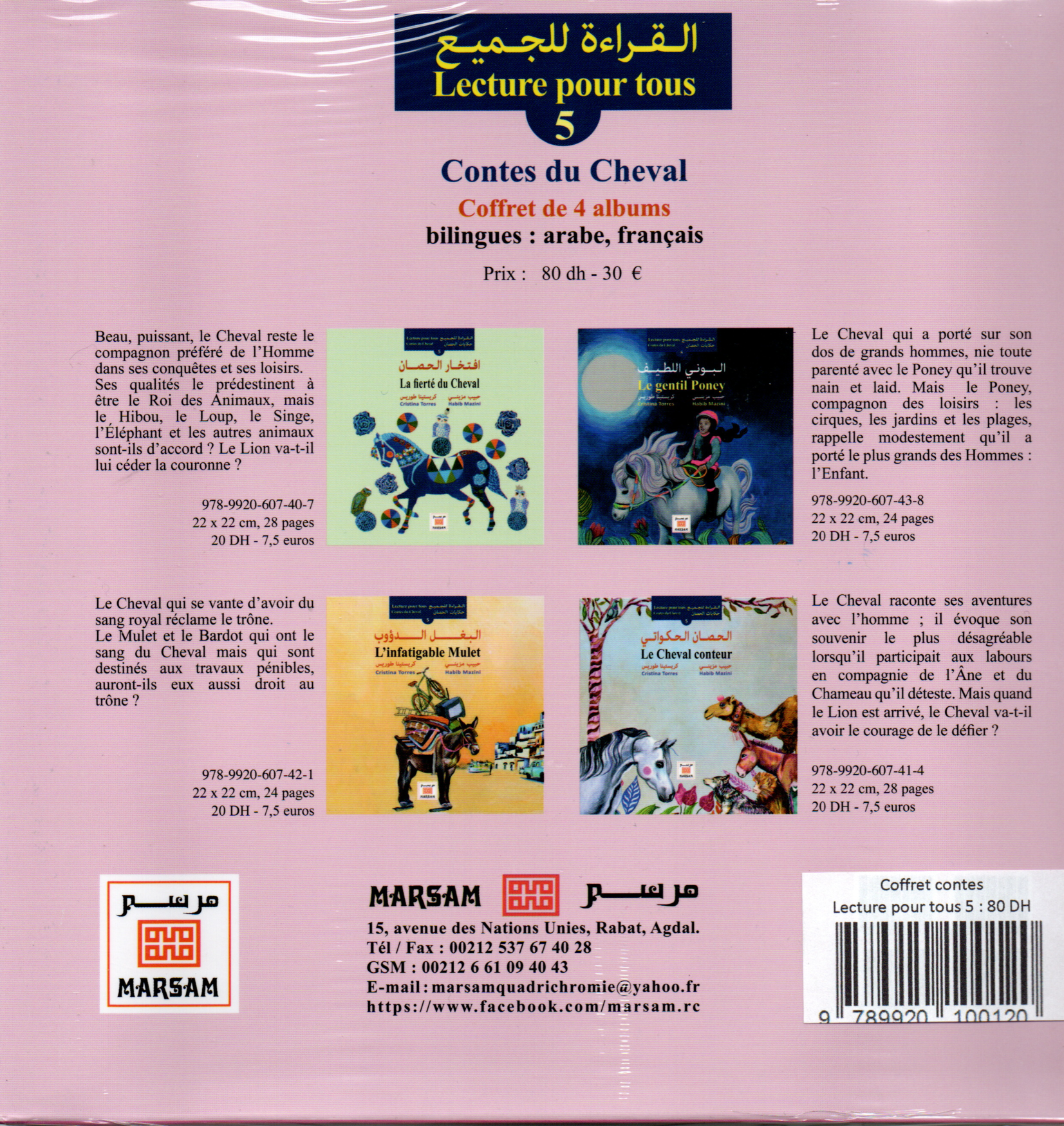 Lecture pour tous Vol 5 Contes du Cheval