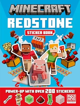 Minecraft Redstone Sticker Adventure