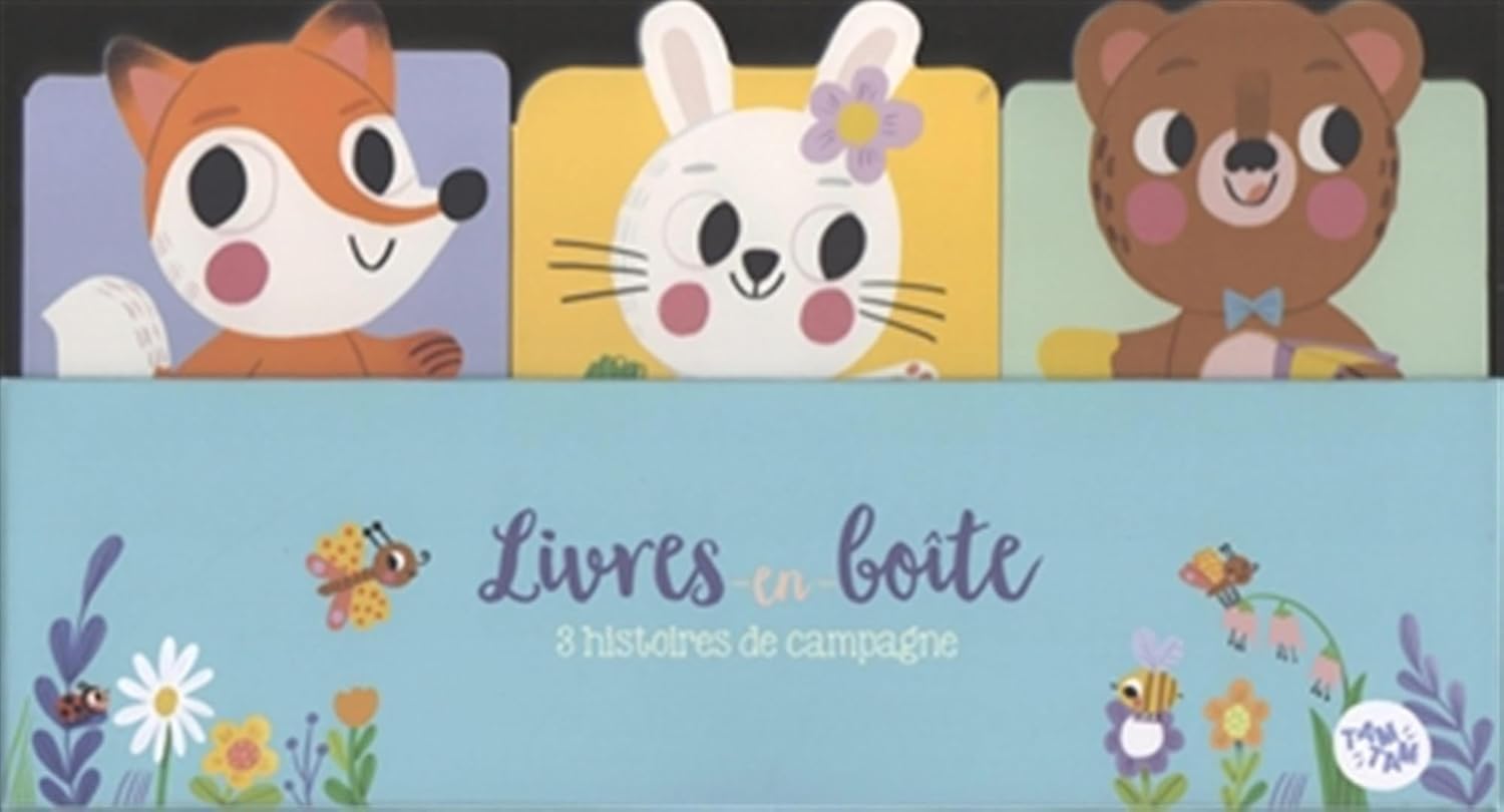 Livres en boîte : 3 histoires de campagne