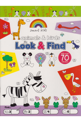 Look And Find -Animals And Birds