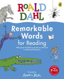 Couverture — Roald Dahl Remarkable Words for Reading