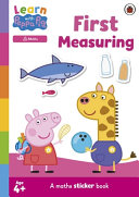 Couverture — Learn with Peppa: First Measuring Sticker Activity Book