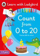 Couverture — Count from 0 to 20: A Learn with Ladybird Activity Book 3-5 years