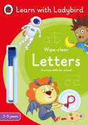 Couverture — Letters: A Learn with Ladybird Wipe-Clean Activity Book 3-5 years
