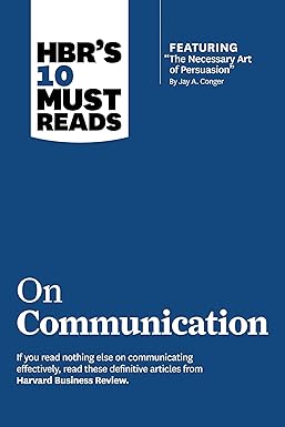 HBR' On communication