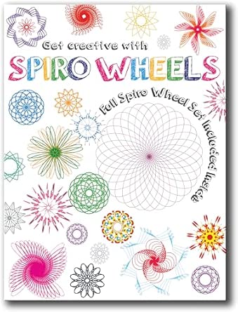 Get Creative With Spiro Wheels - Children's Activity Book