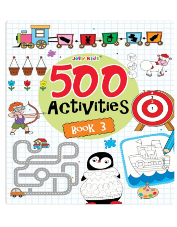 Jolly Kids Fun and Learn 500 Activities Book 3 for Kids Ages 3 - 8 years
