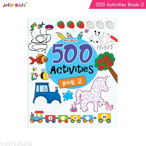 Jolly Kids Fun and Learn 500 Activities Book 2 for Kids Ages 3 - 8 years