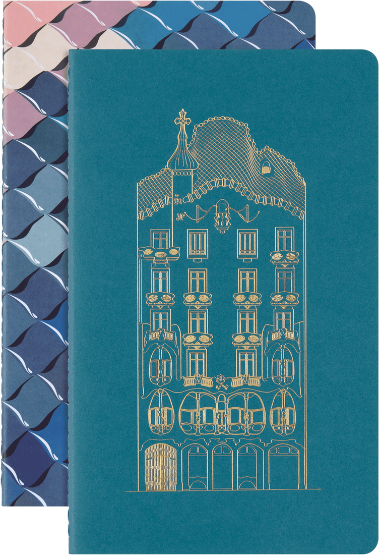 MOLESKINE Set de 2 blocs note CASA BATLO Ft LG