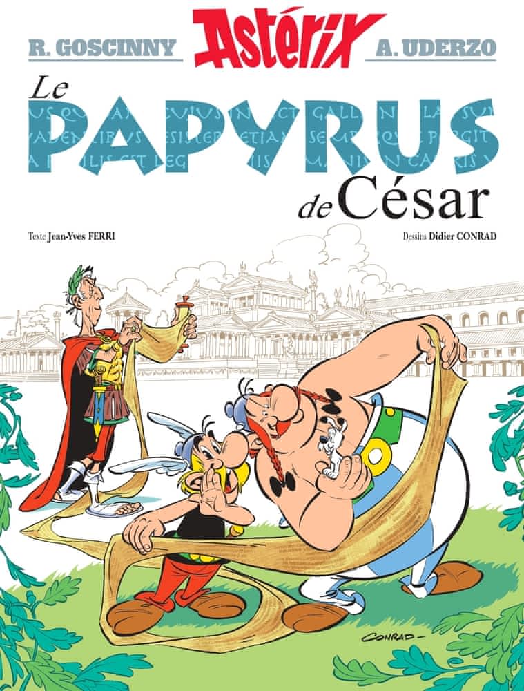 Astérix – Tome 36 – Le papyrus de César