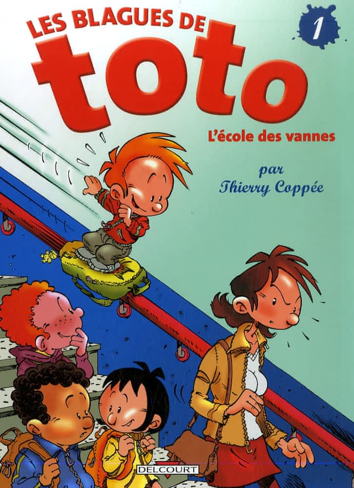 Couverture — Les Blagues de Toto Tome 1 – L’école des vannes
