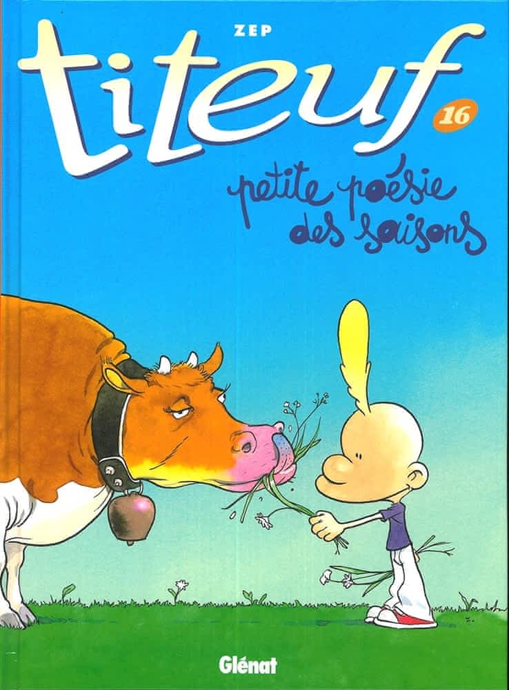 Couverture — Titeuf – Tome 16 – Petite poésie des saisons