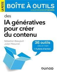 La petite boîte à outils : des IA génératives pour créer du contenu