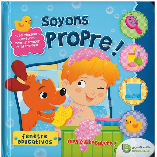Soyons propre ! fenêtres éducatives -